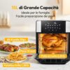 T31 Friggitrice ad Aria 15L, Forno Air Display Touch - immagine 2